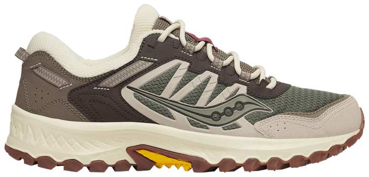 Saucony Grid Peak Olive Brown