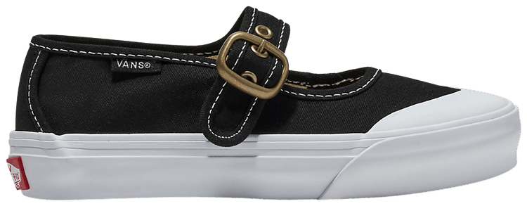 Vans Mary Jane Kids Black White