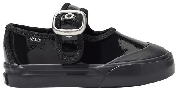 Mary Jane Toddler Gothic Shine Black