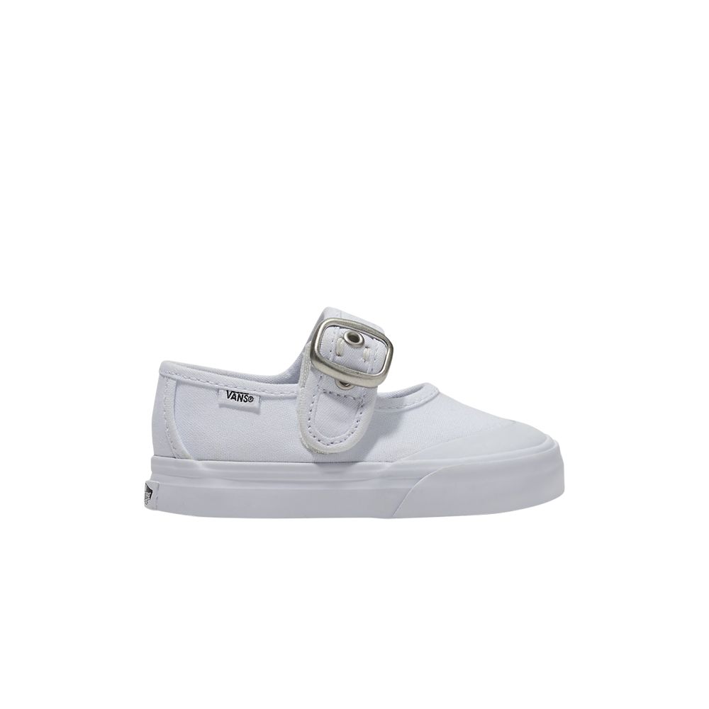 Pre-owned Vans Mary Jane Toddler 'true White' | Infant Size 9