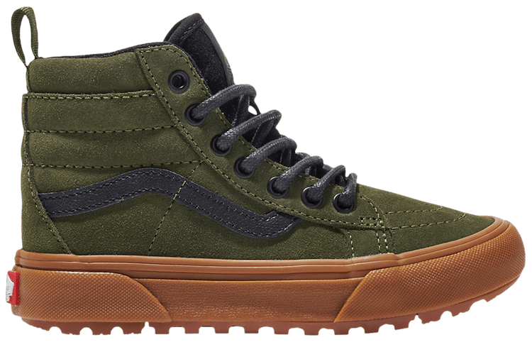 Vans Sk8 Hi MTE Kids Insulated   Grape Leaf Green