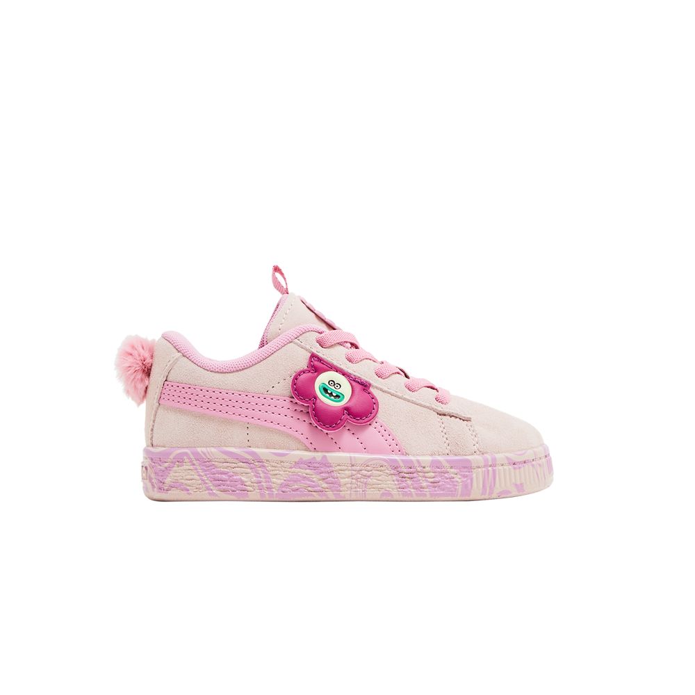 Pre-owned Puma Trolls X Suede Classic Toddler 'queen Poppy' | Pink | Infant Size 5