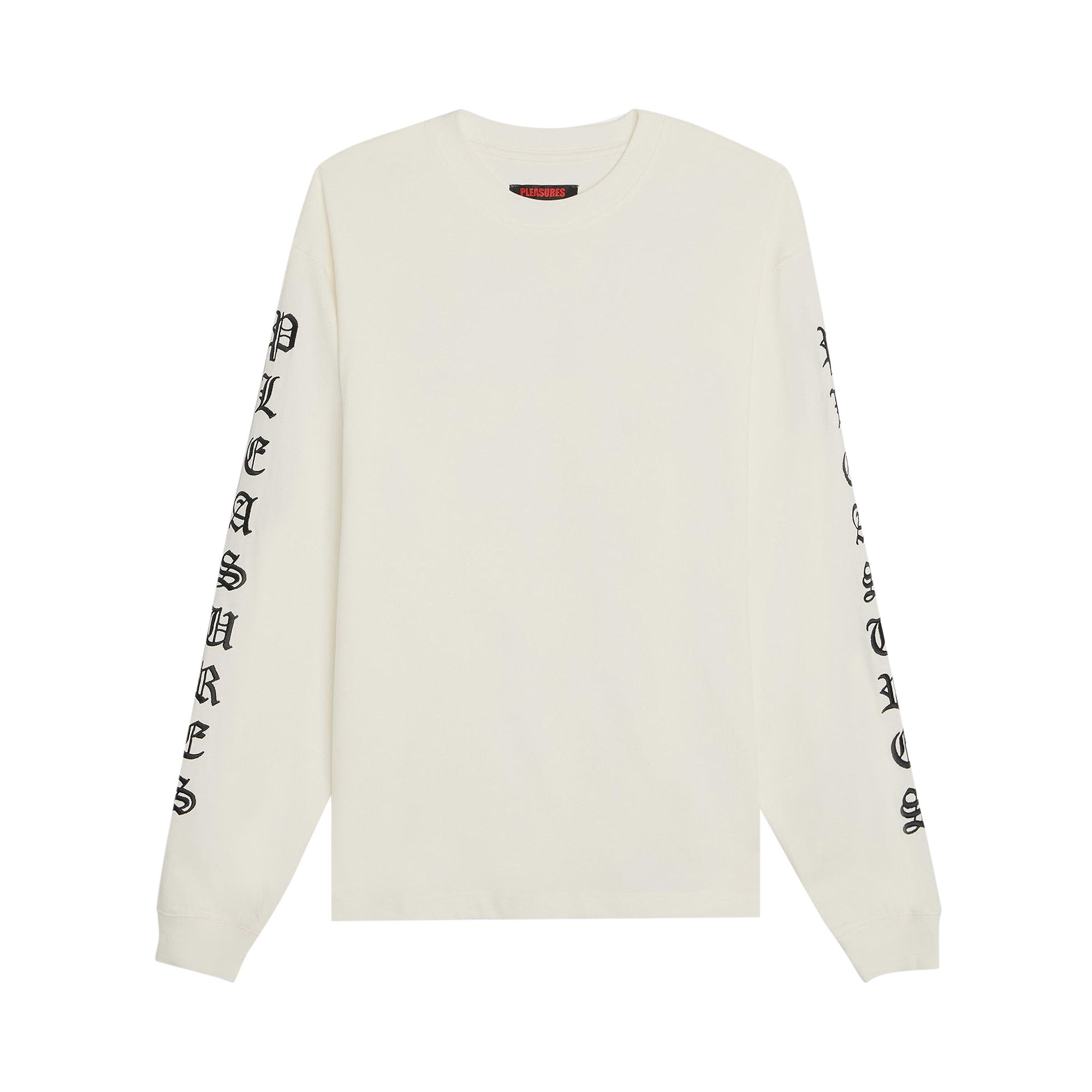 Pleasures OE Heavyweight Long-Sleeve 'White' | Men's Size L