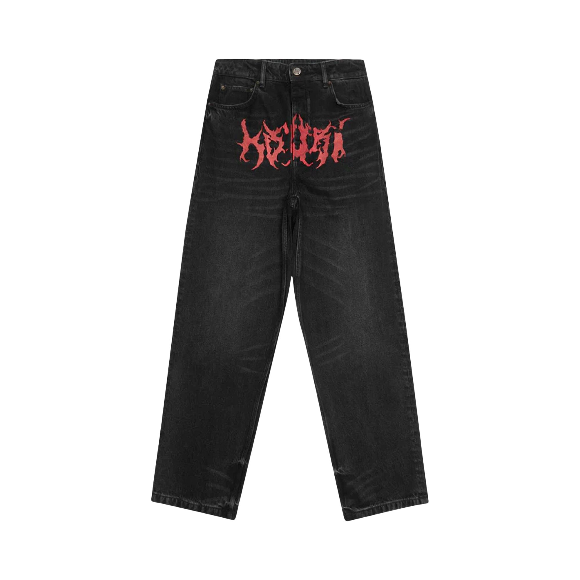 Pre-owned Ksubi Maxx Jeans 'sabbath Black' | Men's Size 34