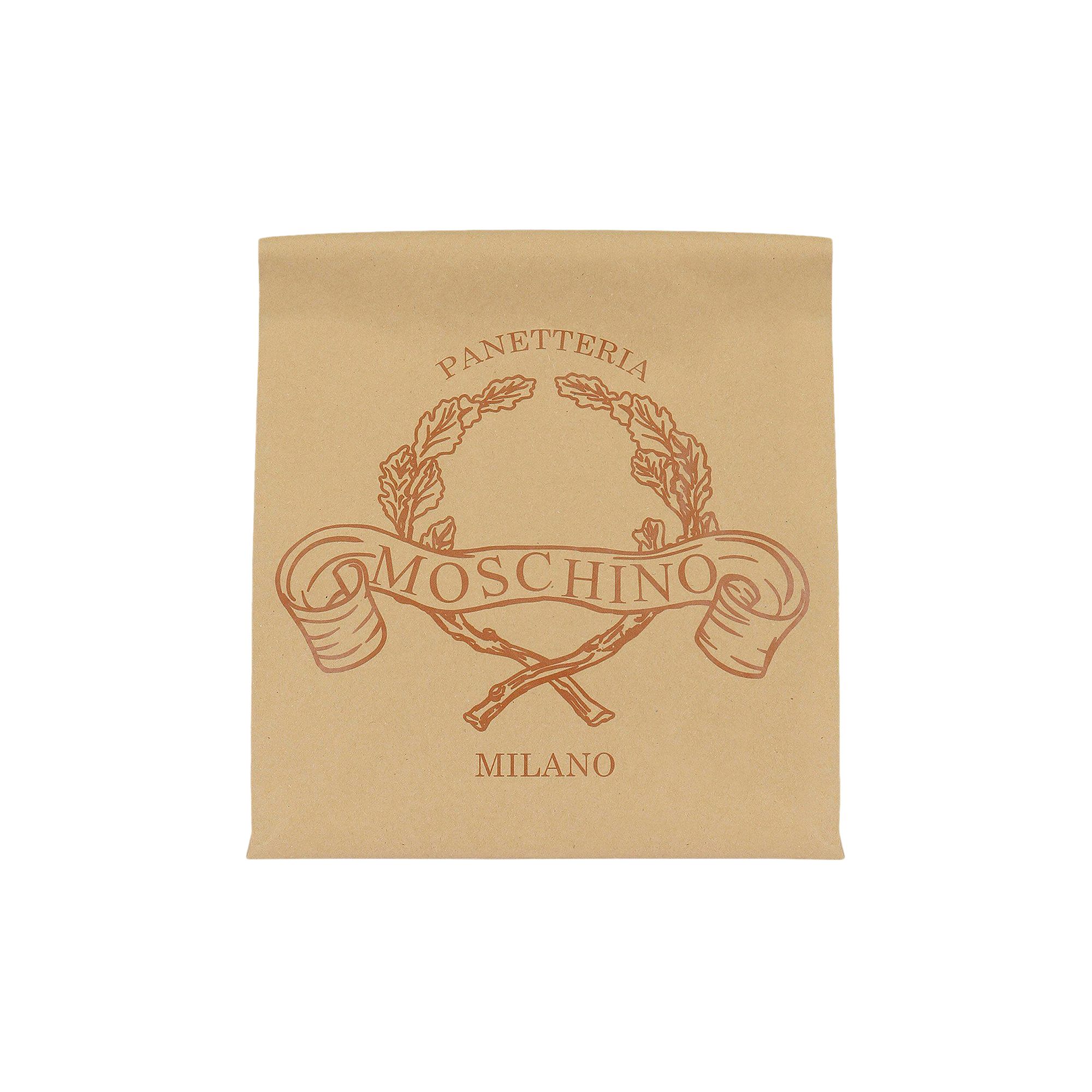 Pre-owned Moschino Bakery Paper Bag | Brown | Men's Size Onesize