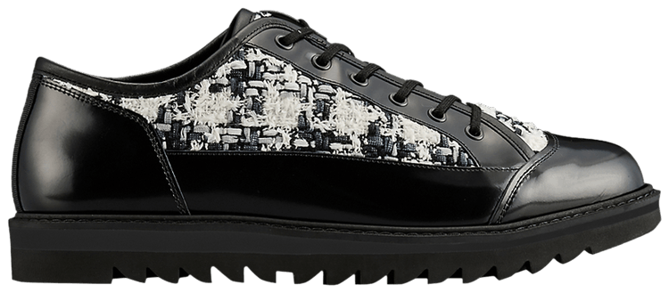 Onitsuka Tiger Blucher Lo Black White Tweed