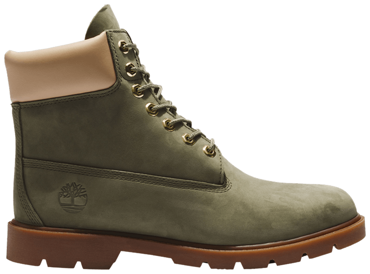 Timberland 6 Inch Premium Boot Dark Green Gum
