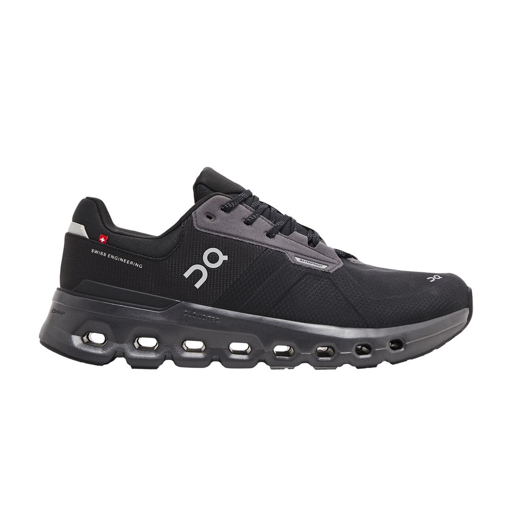 Pre-owned On Cloudrunner 2 Waterproof 'magnet Black'