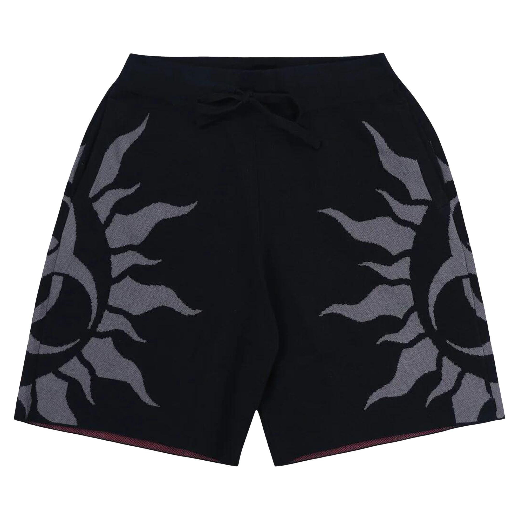 Pre-owned Pleasures Radiation Jacquard Shorts 'black' | Men's Size Xl