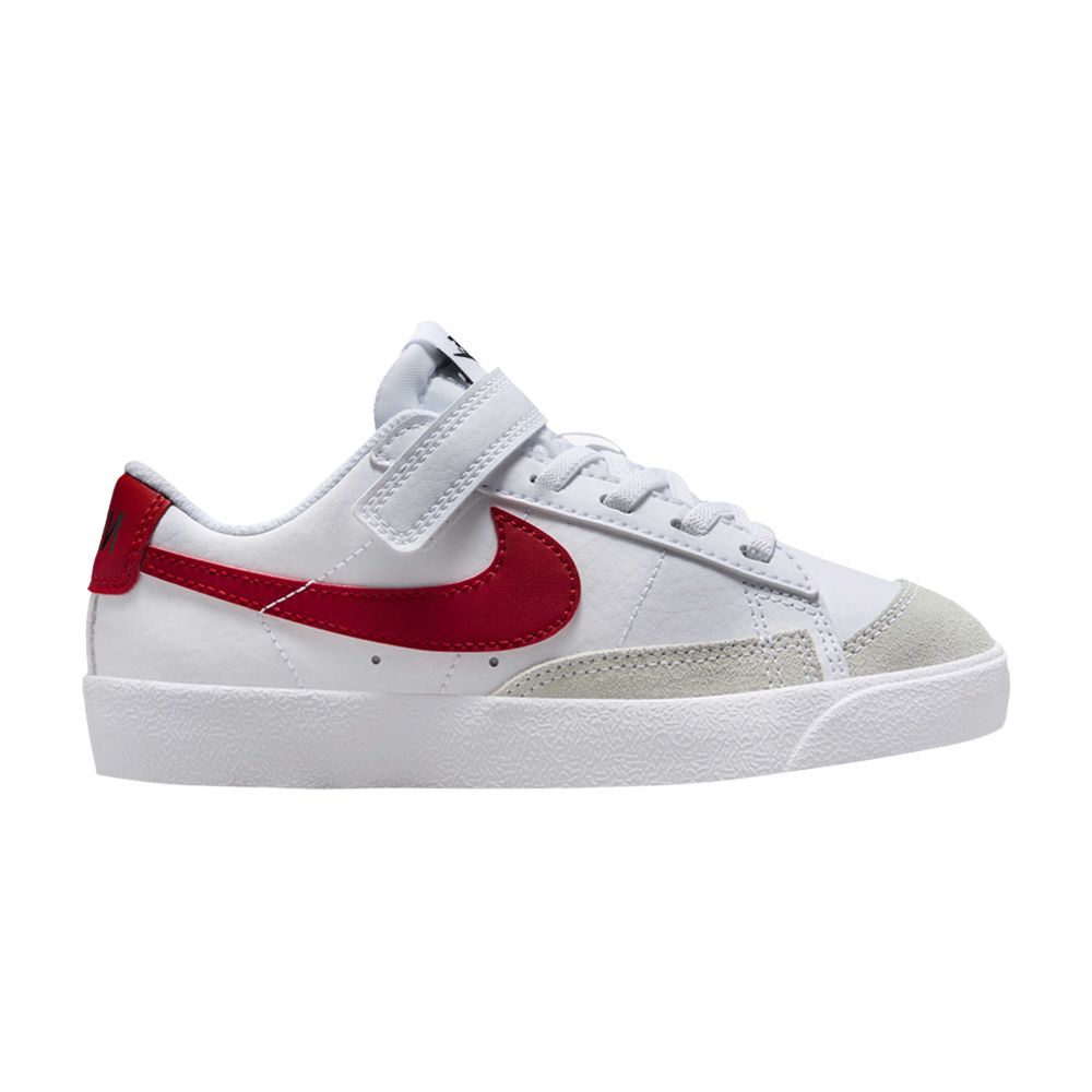 Pre-owned Nike Blazer Low '77 Ps 'gym Red' | White | Kid's Size 13