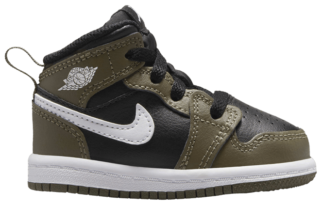 Nike Air Jordan 1 ホワイト/オリーブ Buy Air Jordan 1 Mid TD 'Medium Olive' - DQ8425 092 | GOAT