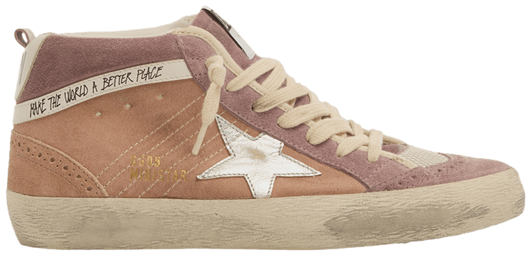 Golden Goose Wmns Mid Star Twilight Mauve Ash Rose