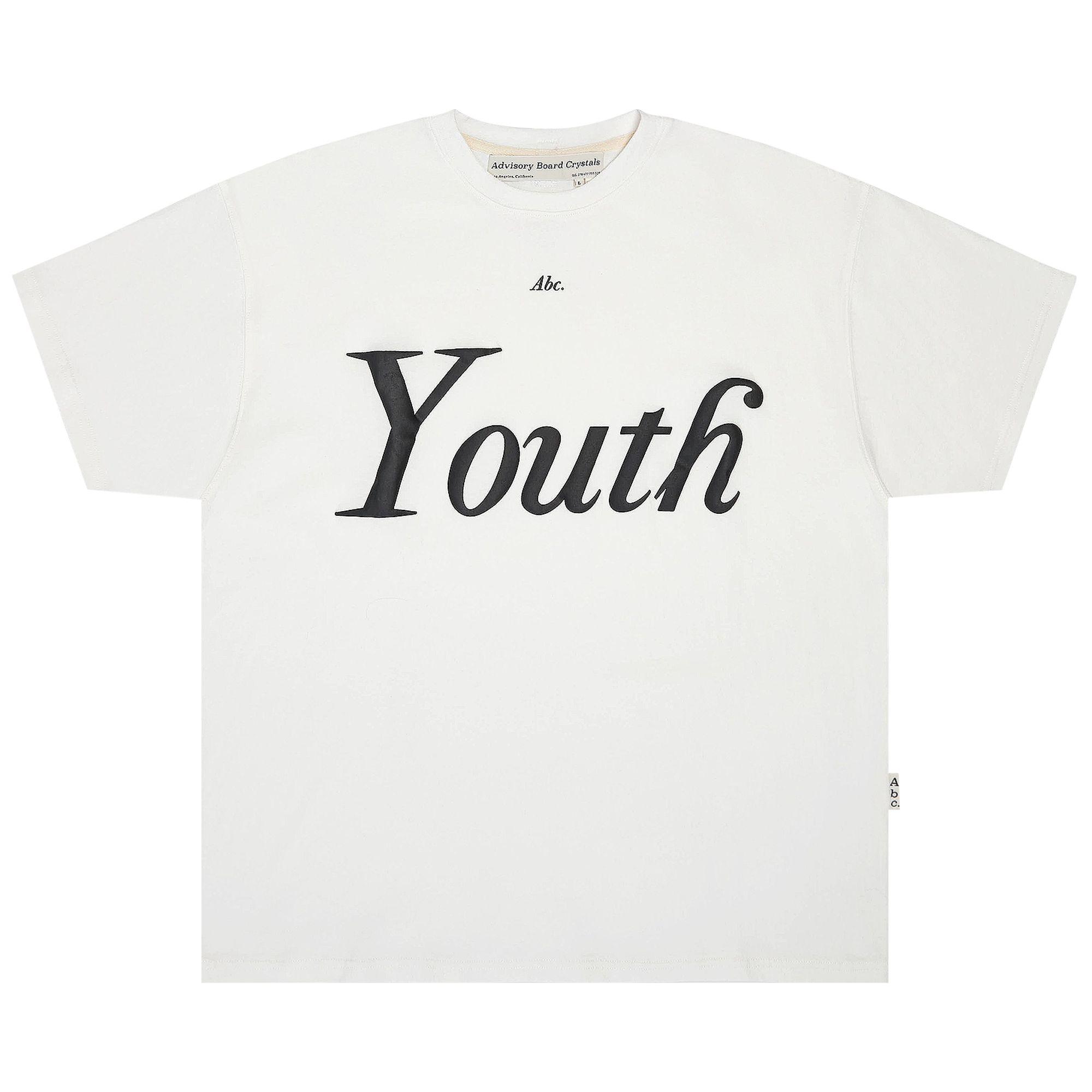 Advisory Board Crystals Youth Short-Sleeve T-Shirt 'White' | Men's Size L