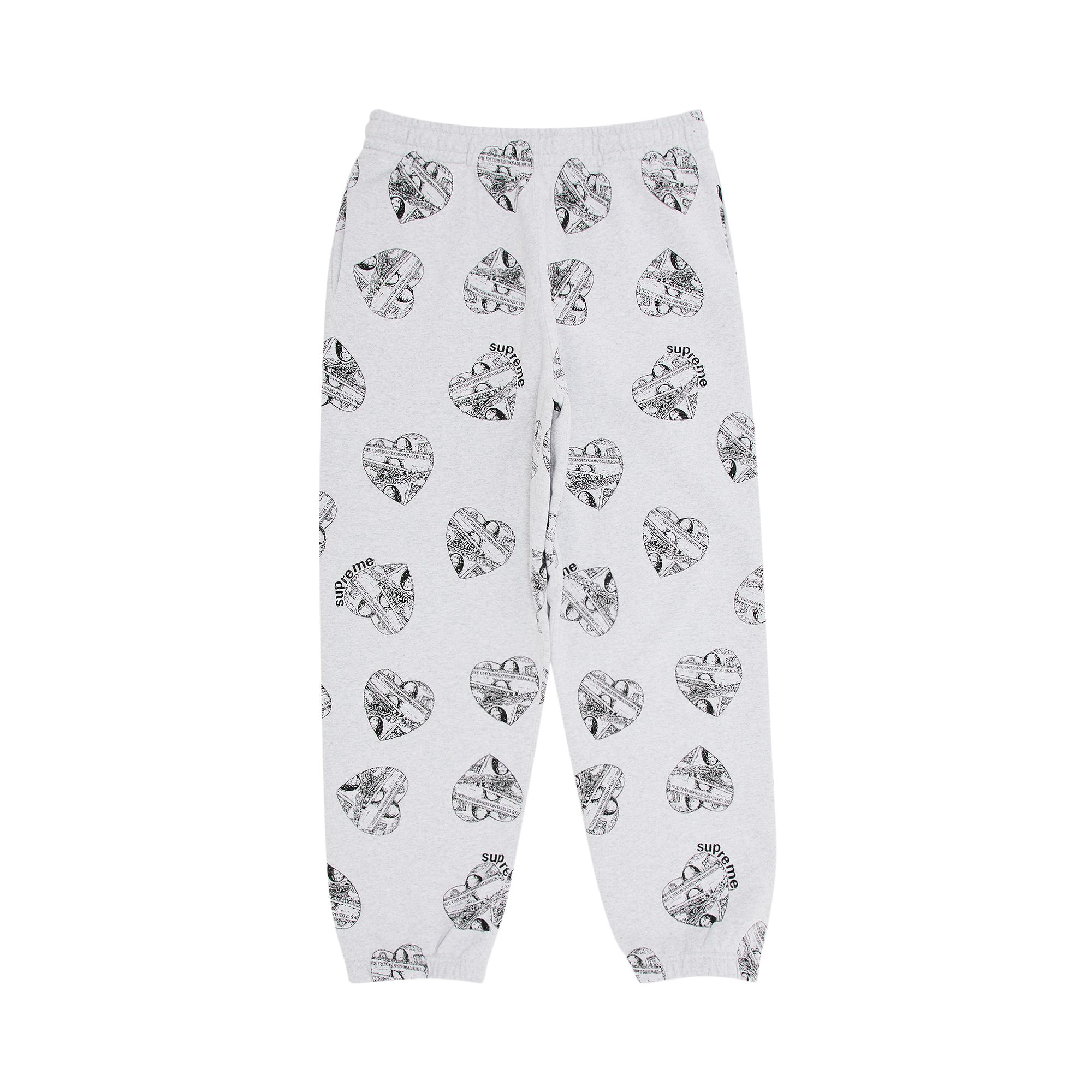 Supreme Love Cash Sweatpant 'Ash Grey' | Men's Size M