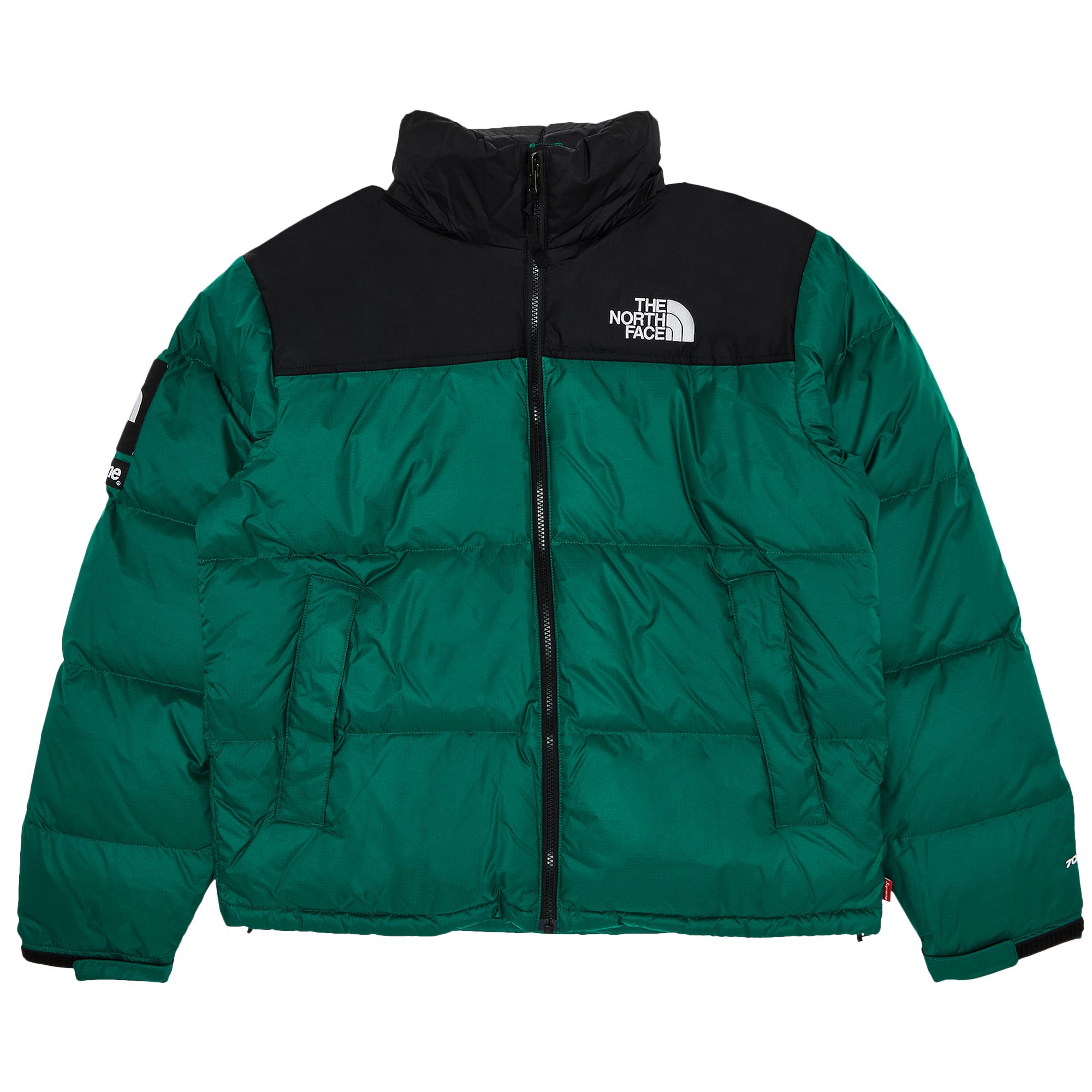 Supreme x The North Face Nuptse Jacket 'Green' | Men's Size 2XL
