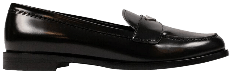 Buy Prada Wmns Leather Logo Loafer 'Black' - 1D882L 055 F0002 | GOAT