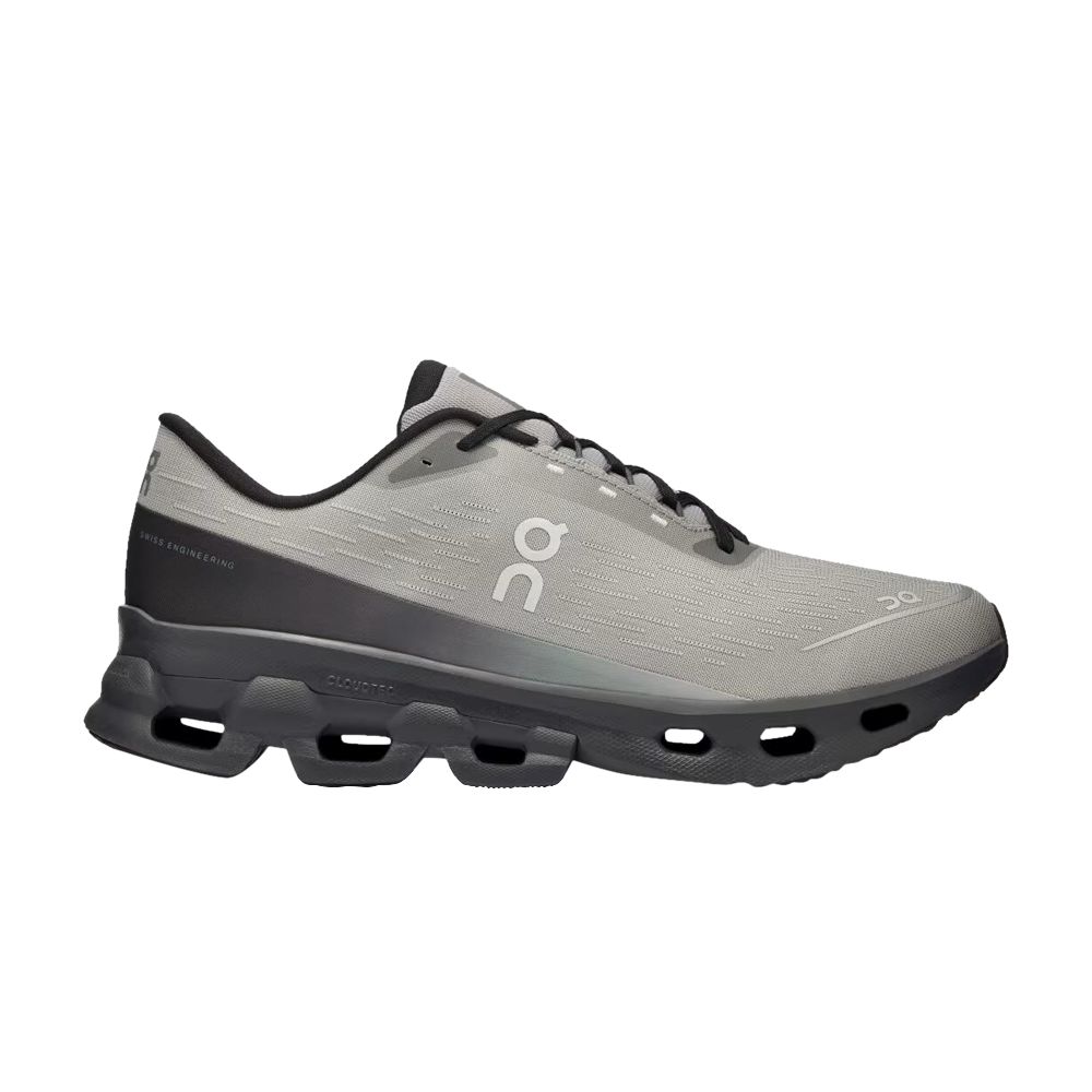 Pre-owned On Cloudspark 'fog Eclipse' In Grey