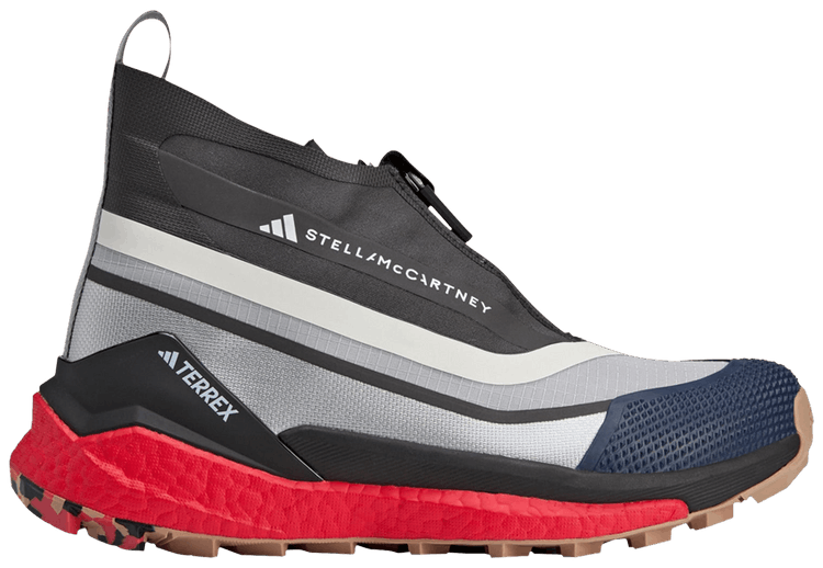 Stella McCartney x adidas Terrex Free Hiker GORE TEX Silver Metallic Active Red