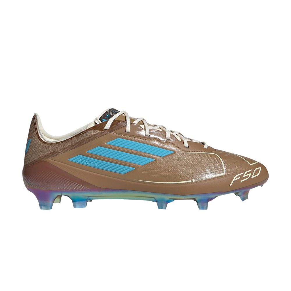 adidas Bad Bunny x Messi Adizero F50 Elite FG 'La Voz De Los Fans' | Brown | Men's Size 9.5