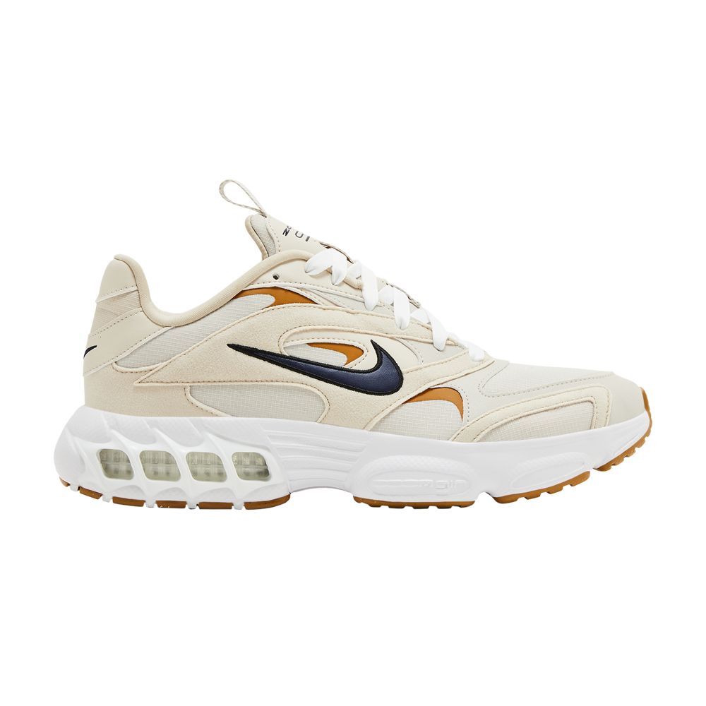 Pre-owned Nike Wmns Zoom Air Fire 'light Orewood Brown Obsidian' In Cream