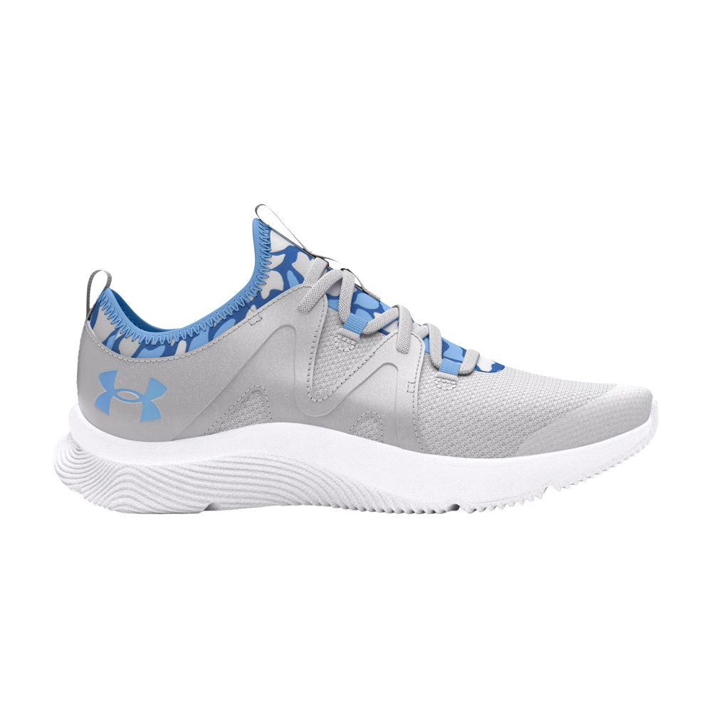 Pre-owned Under Armour Infinity 3 Gs 'halo Grey Horizon Blue' | Kid's Size 4 In Gray