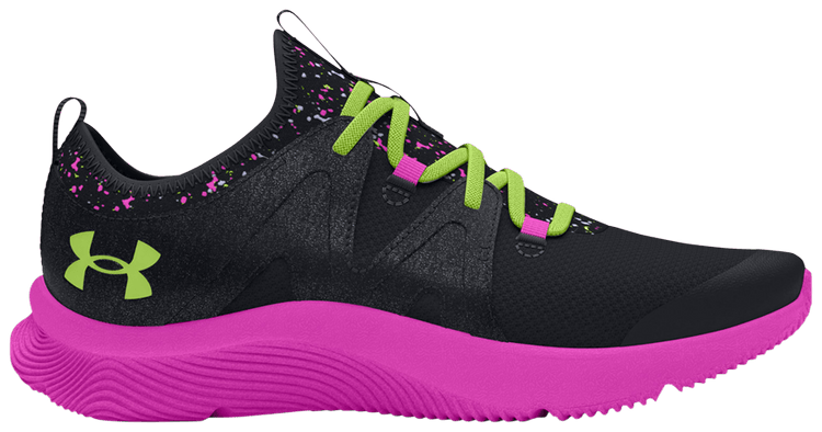 Under Armour Infinity 3 AL PS Black Vivid Magenta Speckled