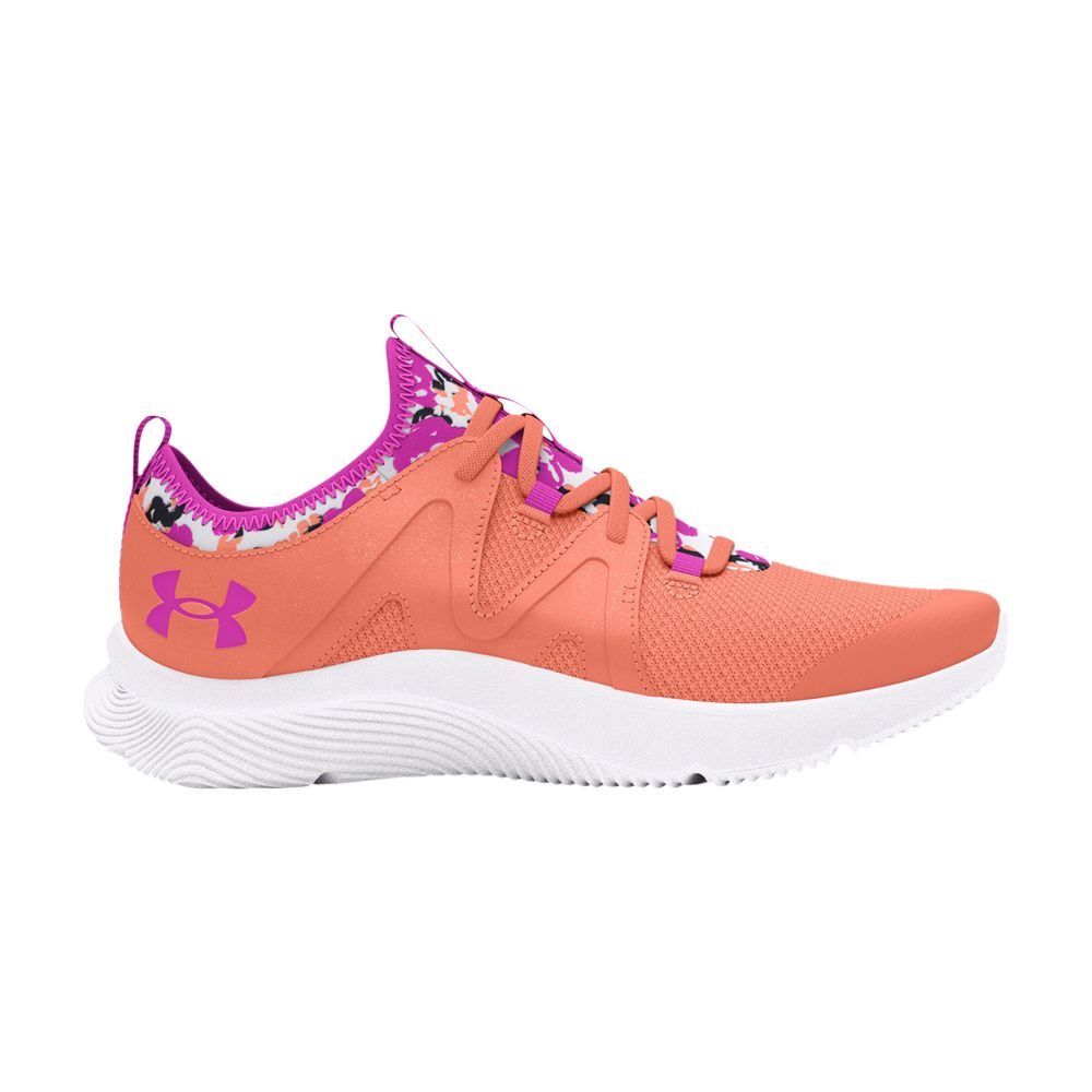 Pre-owned Under Armour Infinity 3 Al Ps 'flare Orange Vivid Magenta' | Kid's Size 11