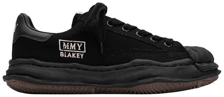 Maison Mihara Yasuhiro Blakey OG Sole Canvas Low Black