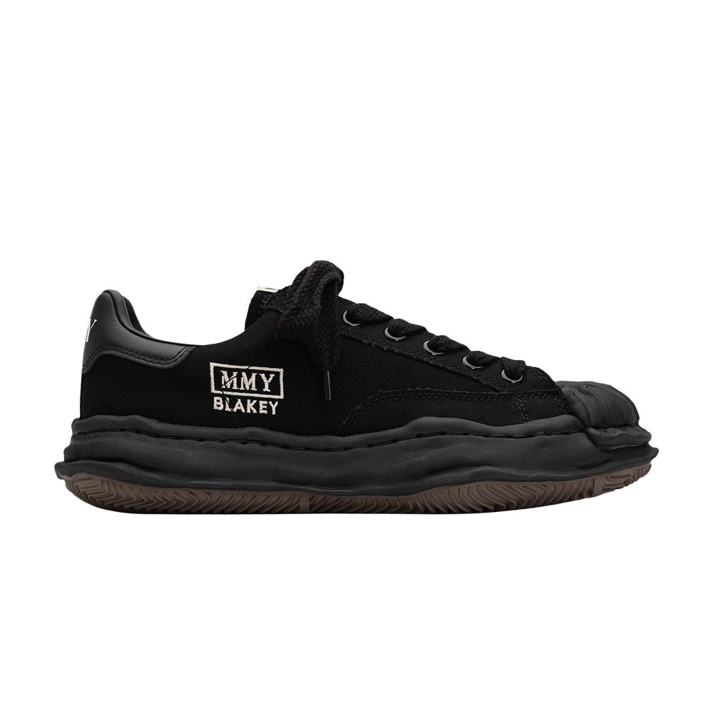 Pre-owned Miharayasuhiro Maison Mihara Yasuhiro Maison Mihara Yasuhiro Blakey Og Sole Canvas Low 'black' | Men's Size 37