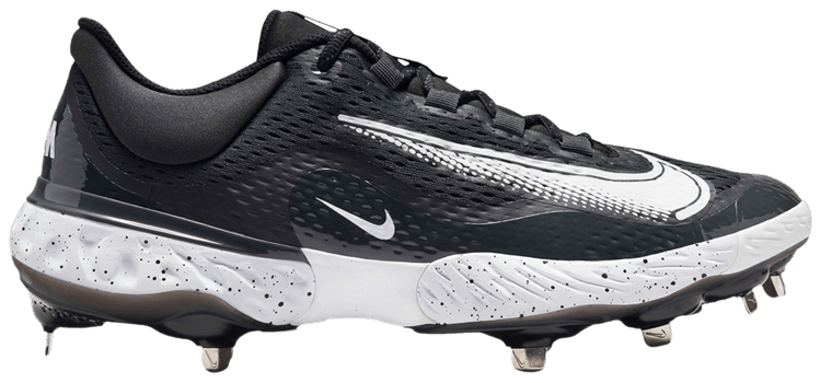 Nike Alpha Huarache Elite 4 Low Black Dark Smoke Grey