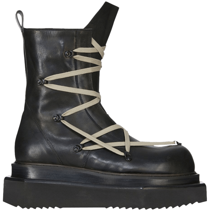 Buy Rick Owens Porterville Pentalaced Turbo Cyclops 'Black Buy Rick Owens Porterville Pentalaced Turbo Cyclops 'Black