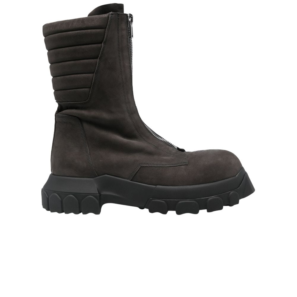 Pre-owned Rick Owens Army Tractor Boot 'dark Dust' | Brown | Men's Size 43