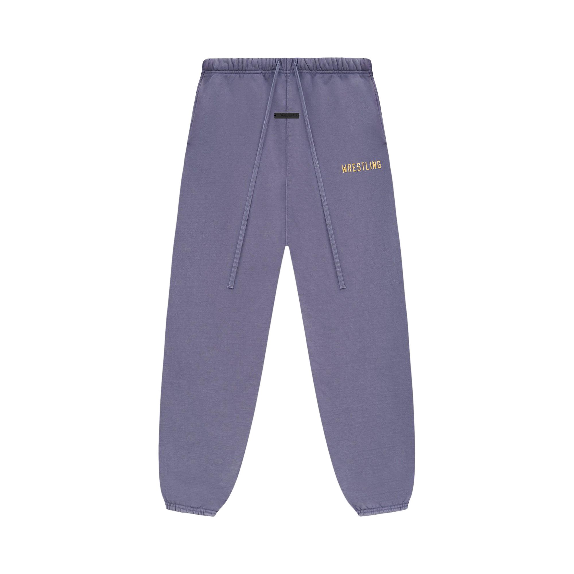 Pre-owned Essentials Fear Of God Heavy Fleece Sweatpant 'lavender' | Purple | Women's Size Xl