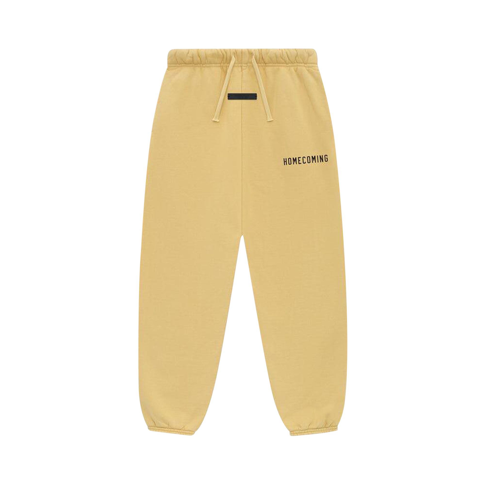 Fear of God Essentials Kids Heavy Fleece Sweatpant 'Amber' | Yellow | Kid's Size 10