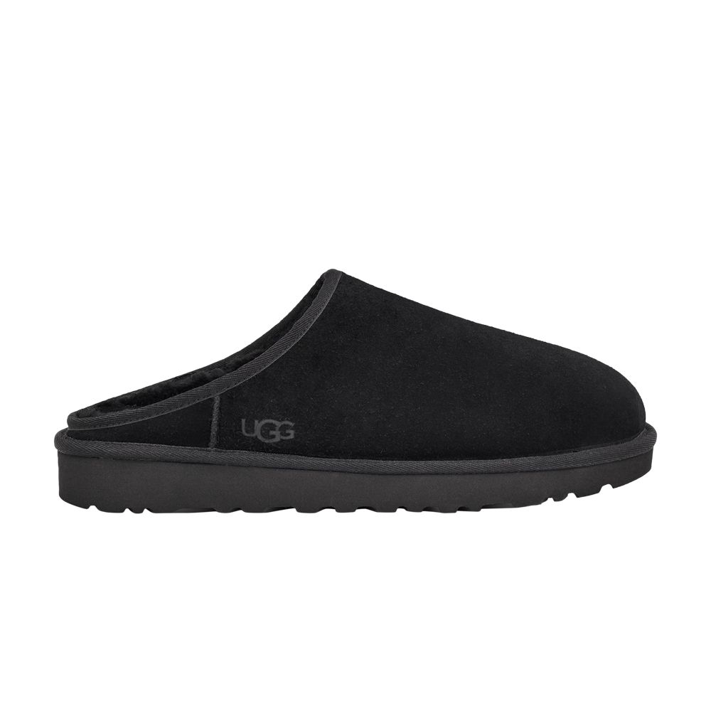 UGG Classic Slip-On Slipper 'Black' | Men's Size 8