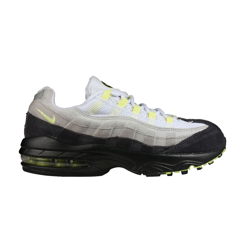 Pre-owned Nike Air Max 95 Ps 'neon' 2010 | Grey | Kid's Size 1 In Gray