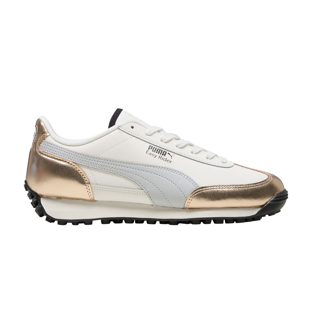 Pre-owned Puma Wmns Easy Rider 'mixed Metals - White Gold'