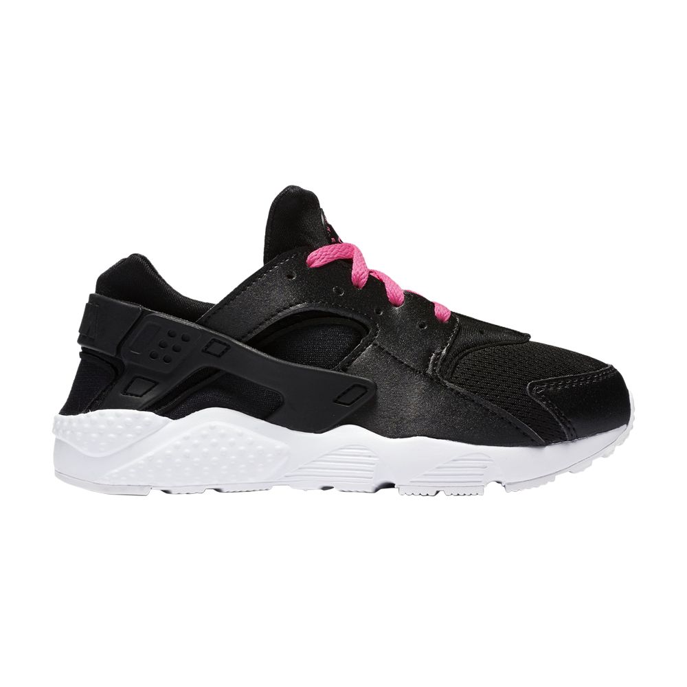 Nike Huarache Run PS 'Black Pink Blast' | Kid's Size 11 - 704951-007