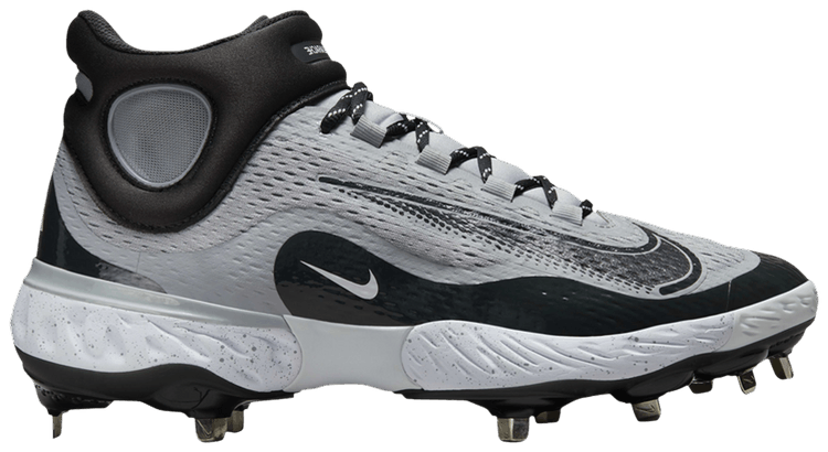 Nike Alpha Huarache Elite 4 Mid Wolf Grey