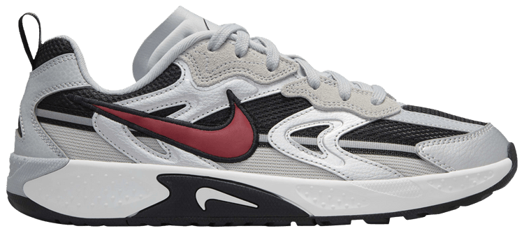 Nike Wmns Jam Metallic Silver University Red
