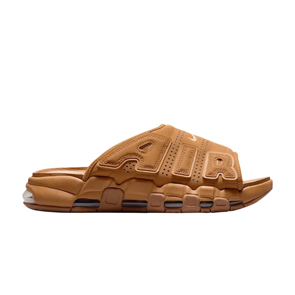 Nike Air More Uptempo Slide 'Flax' | Tan | Men's Size 9