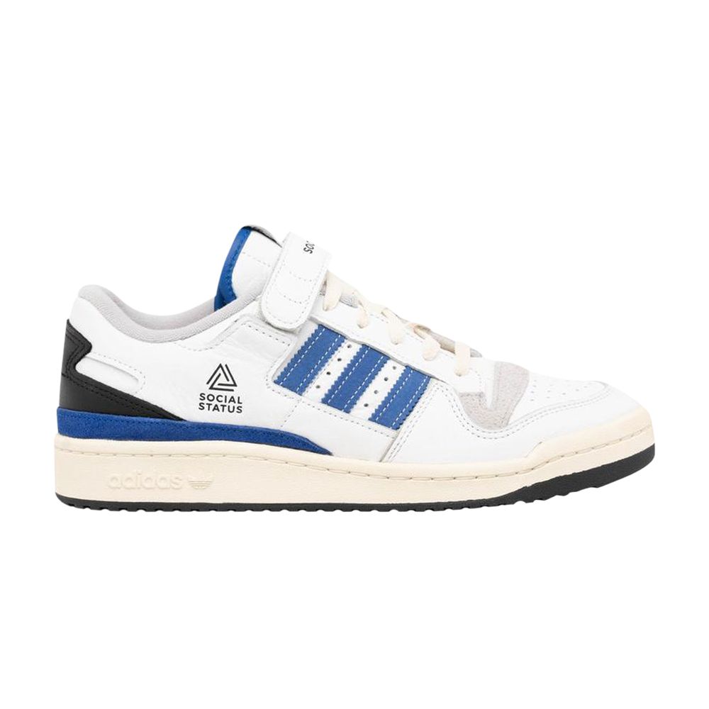 adidas Social Status x Forum 84 Low 'White Royal Blue' | Men's Size 5 - FZ4303