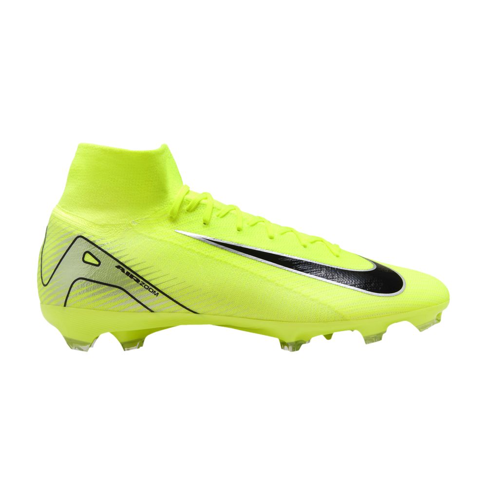 Pre-owned Nike Zoom Mercurial Superfly 10 Pro Fg 'mad Voltage Pack' In Green