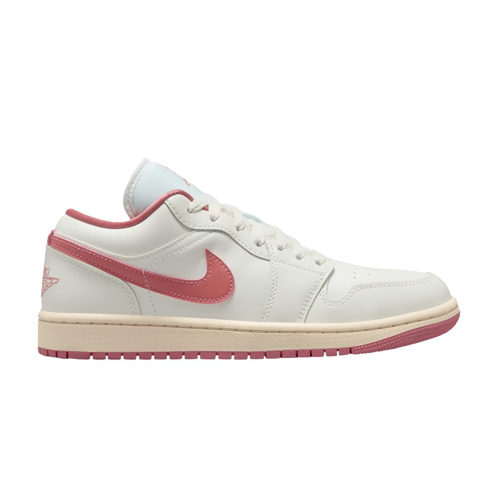 Pre-owned Air Jordan Wmns 1 Low 'pink Salt' In Cream