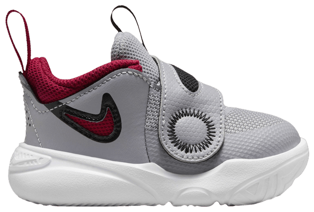 Nike Team Hustle D11 TD Cement Grey Gym Red
