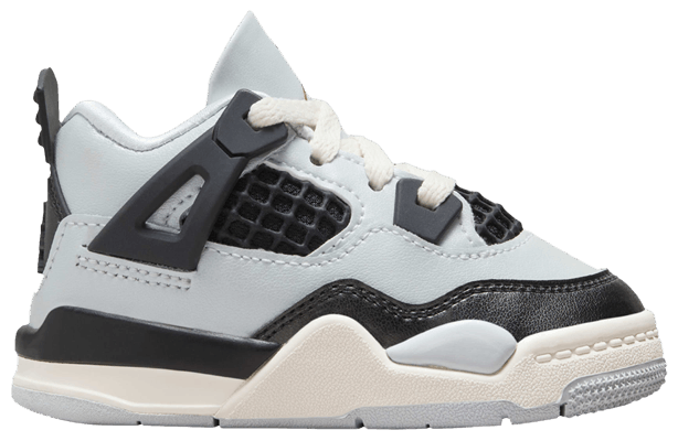 スニーカー Nike TD Air Jordan 4Retro White Nike TD Air Jordan 4 Retro - Summit White / Fire Red / Tech