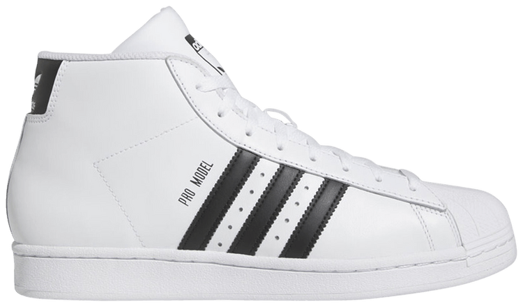 Adidas Pro Model Mid White Black
