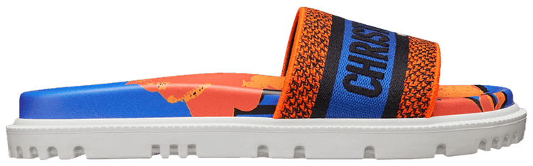 Dior Wmns DWay Slide D Flower Pop Em