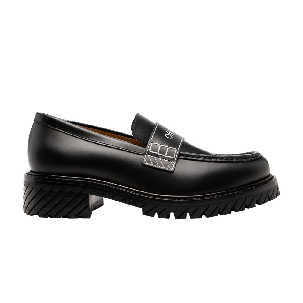 Pre-owned Off-white Wmns Combat Loafer 'black' | Women's Size 36