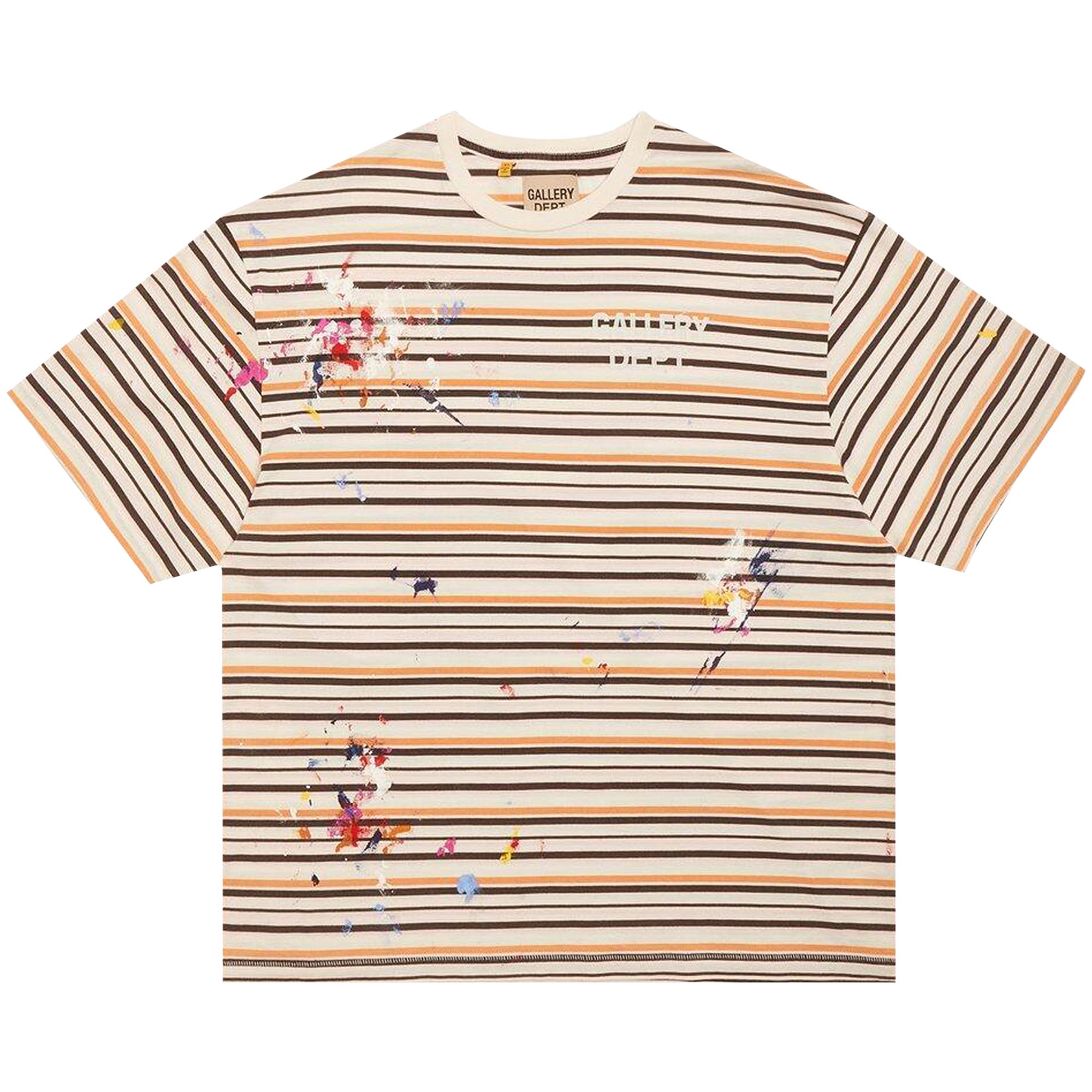 Pre-owned Gallery Dept. Nelson Striped Tee 'multicolor' | Multi-color | Men's Size L